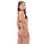 Black "CUT OFF" Bikini Bottom