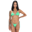Green "CUT OFF" Bikini Bottom